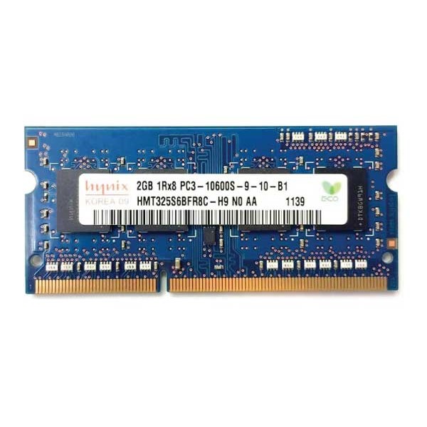 Μνήμη 2GB 1RX8 PC3-10600S-9-10-B1 HYNIX DDR3 RAM 1333MHZ LAPTOP 1.5V SWAP
