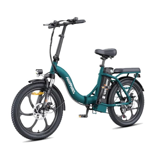 Ηλεκτρικό Ποδήλατο ENGWE Hillmiles Mileport1 Folding, αναδιπλούμενο, διάμετρος τροχών 20", κινητήρας brushless 250W (Peak), πίσω κέντρου, αποσπώμενη μπαταρία 468Wh, αυτονομία 100 χλμ, αισθητήρας ρυθμού περιστροφής, Πράσινο (ΚΑΙΝΟΥΡΙΟ ΠΡΟΙΟΝ 2025 ΣΦΡΑΓΙΣΜΕΝΟ)