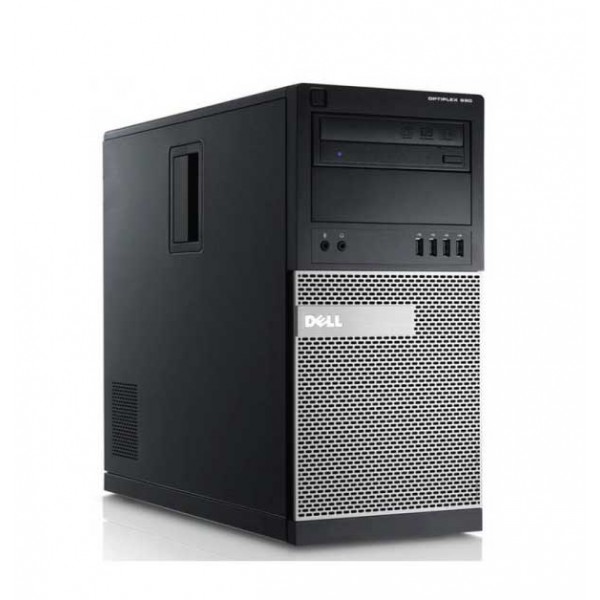 Desktop PC Dell Optiplex 990 Tower, Intel Core i3 2120 (2ης γενιάς), 4GB RAM, 250GB HDD, DVD, Windows 10 Pro (ΠΡΟΙΟΝ ΕΚΘΕΣΙΑΚΟ)