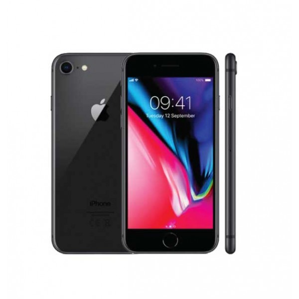 Apple iPhone 8, 64GB,  4G,  Smartphone, Μαύρο