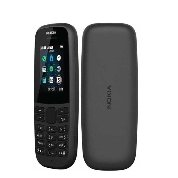 Nokia 105 2019 Dual Sim Black ( Ελληνικό Μενού )  (Καινούριο Προϊόν, σφραγισμένο)
