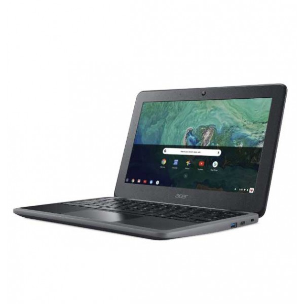 Laptop 11.6″ Acer Chromebook C732, Intel Celeron N3350, 4GB RAM, 288 GB (32 GB SSD eMMC + 256 GB SSD Kingston), Web Camera, Chrome OS 