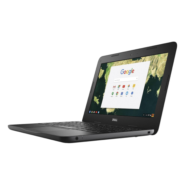 Laptop 11.6" Dell Chromebook 11 3180, Intel Celeron N3060, 4GB RAM, 16GB SSD SZT PSU, WebCam, Windows 10 ( Καινούργια Μπαταρία )