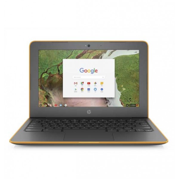 Laptop 11.6″ HP Chromebook 11A  G6 EE, Intel Celeron N3350, 4GB RAM, 16GB SSD eMMC, Web Camera, Καινούρια μπαταρία, Chrome OS 