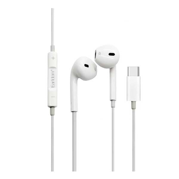 Κινητά Ακουστικά με Μικρόφωνο  Earldom ET-E19, Type-C, Λευκό 