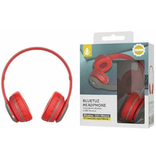 Ακουστικά Bluetooth Headphones Moveteck C6391, USB, 40mm, Διάφορα Χρώματα 