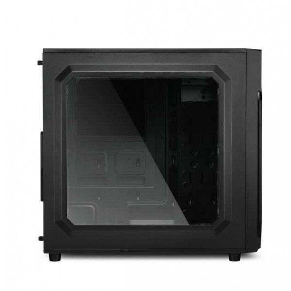 Sharkoon VG6-W RGB CASE MIDI TOWER Κουτί Υπολογιστή με Πλαϊνό Παράθυρο Μαύρο