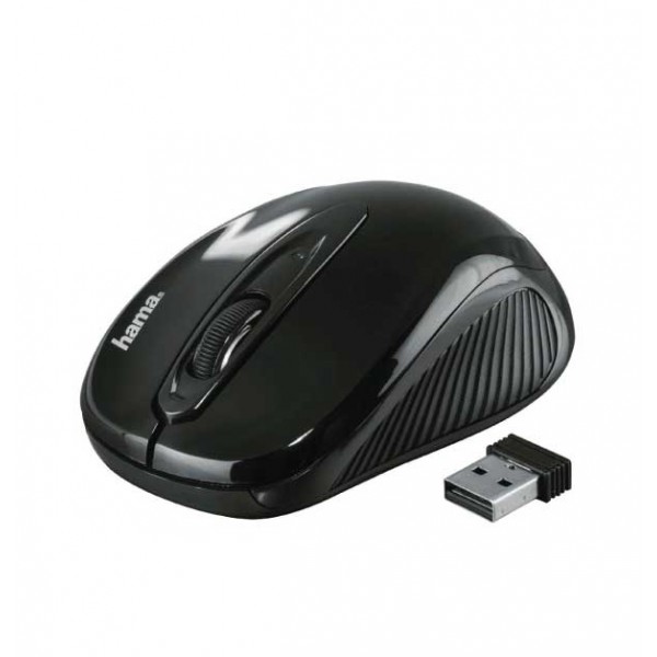 Ασύρματο ποντίκι Hama AM-7300, ασύρματο, USB, μαύρο
