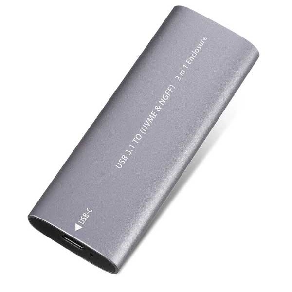 USB 3.1 - M.2 SATA+NVME, SSD Enclosure brand new (ΚΑΙΝΟΥΡΙΟ ΠΡΟΙΟΝ ΣΦΡΑΓΙΣΜΕΝΟ)