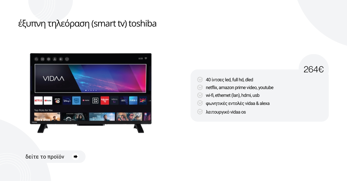 Έξυπνη Τηλεόραση (Smart TV) 40